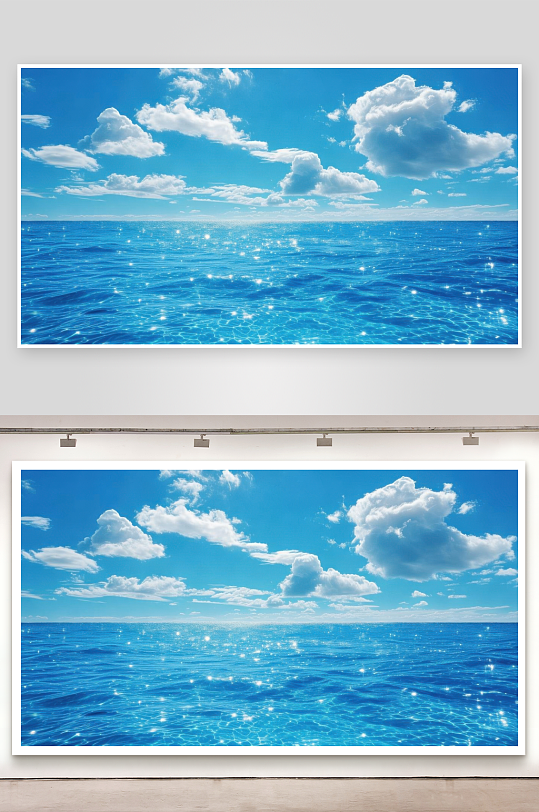 碧海蓝天让人心情舒畅图片-众图网