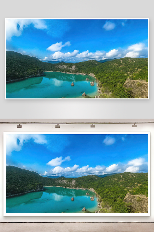 稻城亚丁蓝色星球净图片-众图网