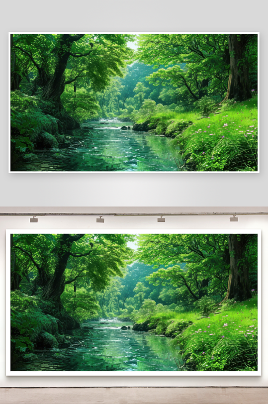 绿意清新让人身心舒畅图片-众图网