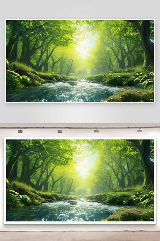 绿意盎然充满生命希望图片-众图网