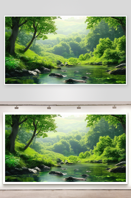 绿意盎然带来心灵慰藉-众图网