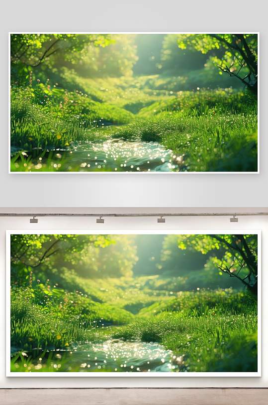 绿意盎然带来无限希望图片-众图网