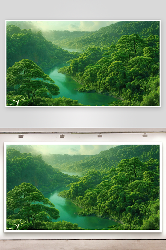 绿意盎然带来无限活力-众图网