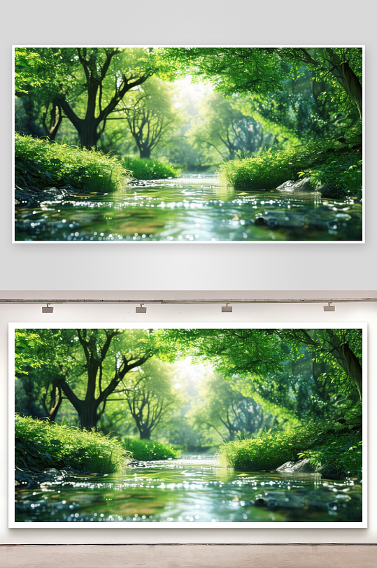 绿意盎然治愈内心烦躁-众图网