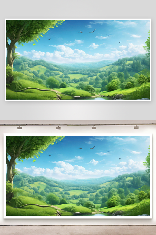 绿意盎然治愈所有坏情绪-众图网