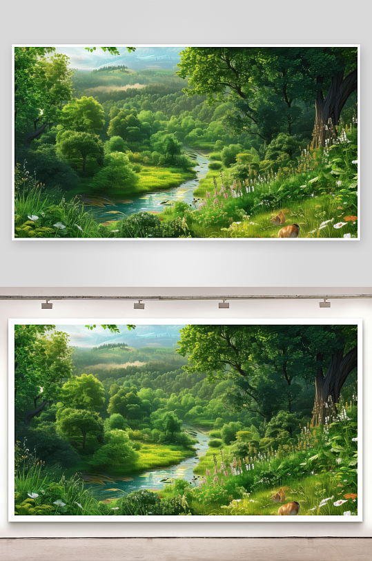 绿意蔓延充满生命气息图片-众图网