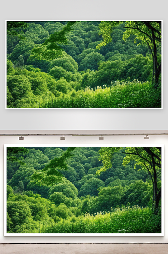 绿意蔓延带来无限生机-众图网