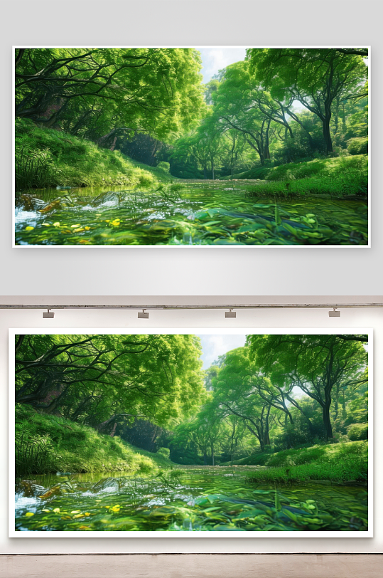 绿意蔓延带来无限生机图片-众图网