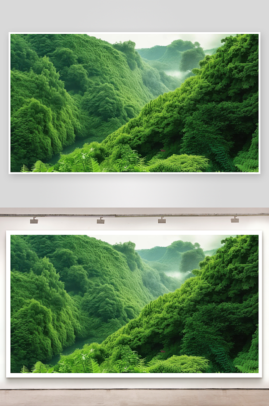 绿意蔓延治愈内心忧伤图片-众图网