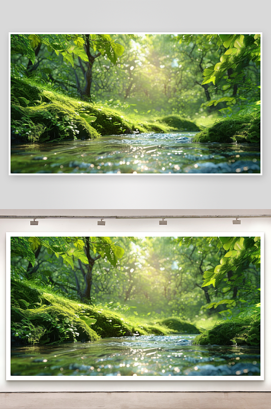 绿意蔓延治愈所有疲惫背景图-众图网