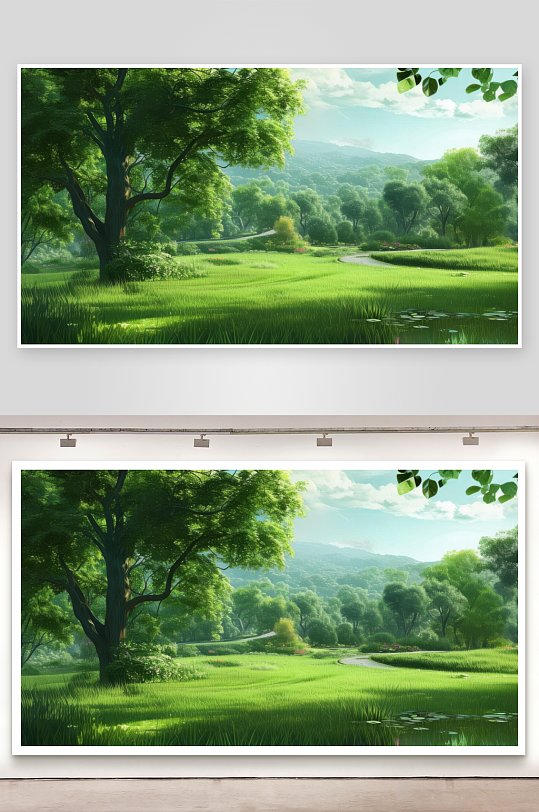 绿意蔓延让人忘却烦恼-众图网