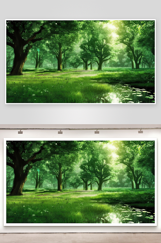 绿意蔓延让人忘却烦恼图片-众图网