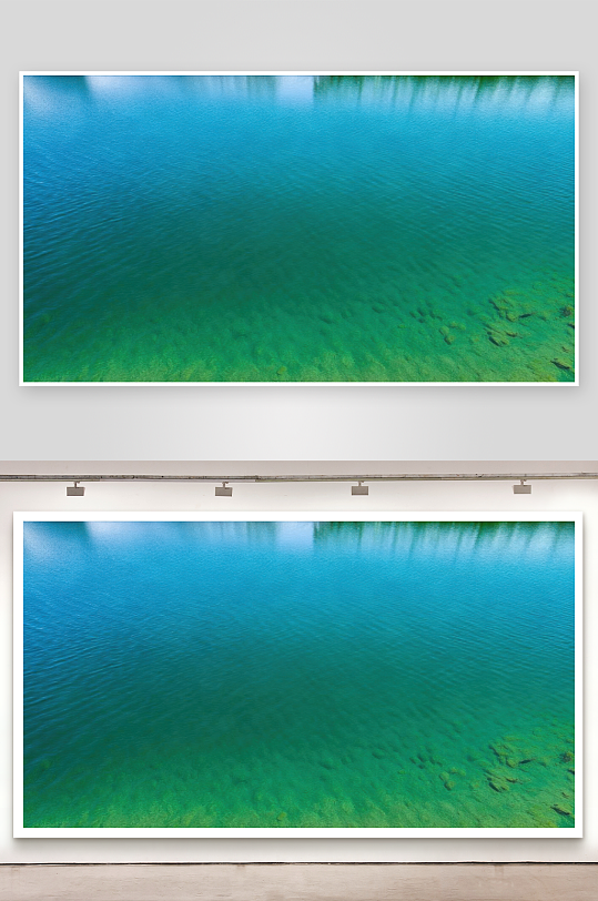 绿水无忧因风泛起涟漪-众图网