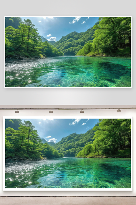 绿水青山就是最美风景图片-众图网