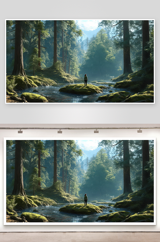 置身自然心便不再漂泊-众图网