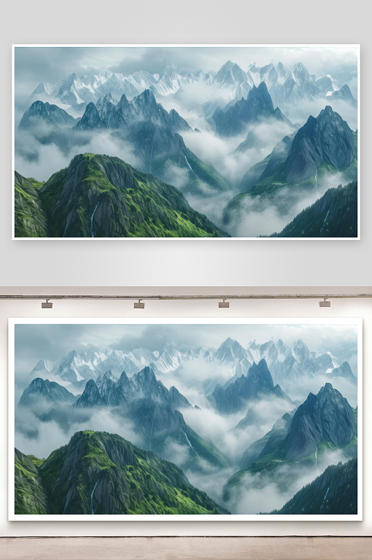 群山叠嶂藏着无数惊喜图片-众图网