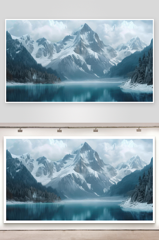 群山壮阔容纳所有心事背景图-众图网