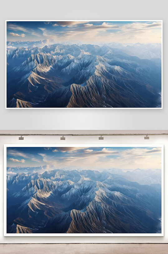 群山壮阔尽显山河本色-众图网