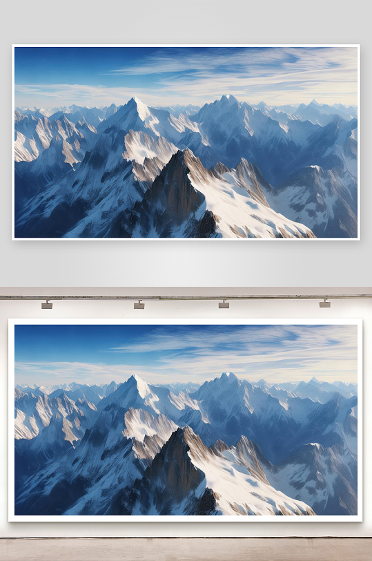 群山壮阔无边震撼心灵图片-众图网