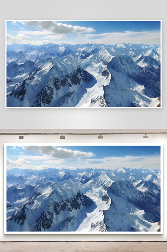 群山壮阔让人心生敬畏-众图网