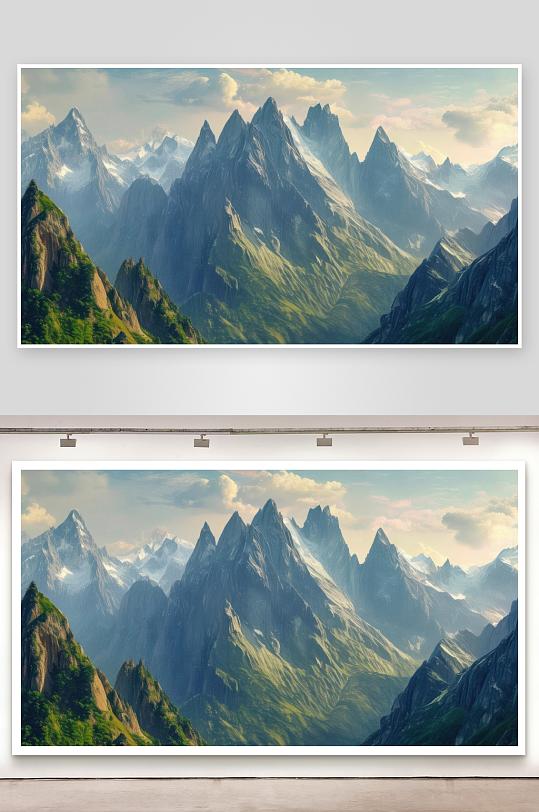 群峰竞秀各展风华绝代-众图网