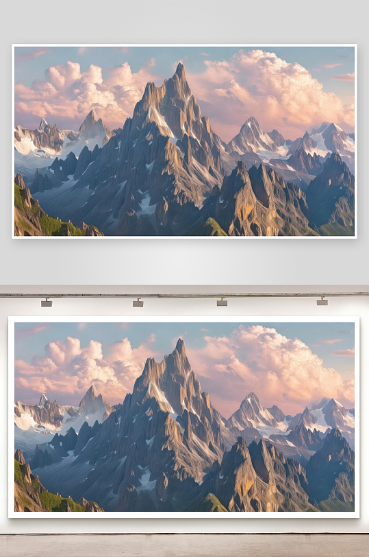 群峰竞秀各展风华绝代背景图-众图网