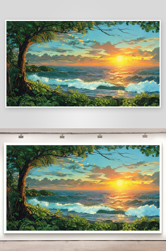 自然韵律动人心弦美妙背景图-众图网