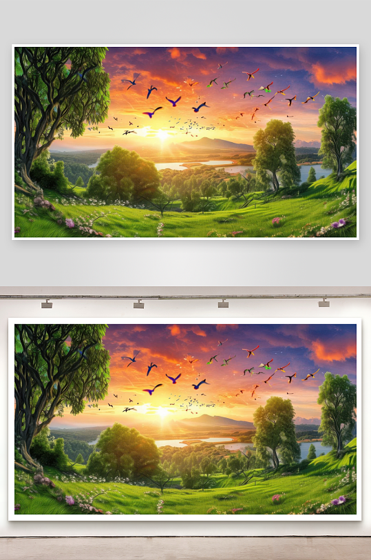 自然馈赠世间所有美好背景图-众图网