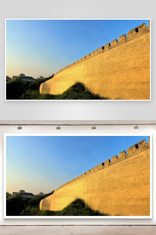 荆州古城墙保存完好-众图网