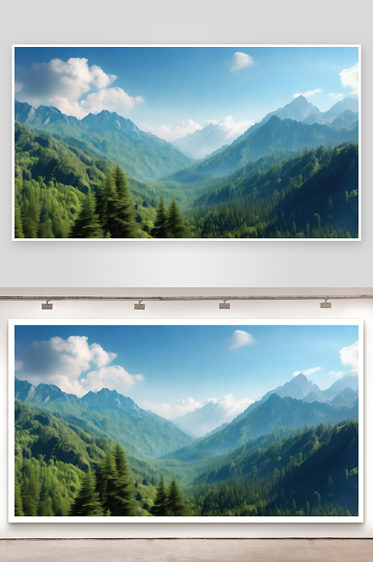 青山不老永存天地之间背景图-众图网