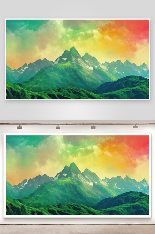 青山不老永存心中热爱背景图-众图网