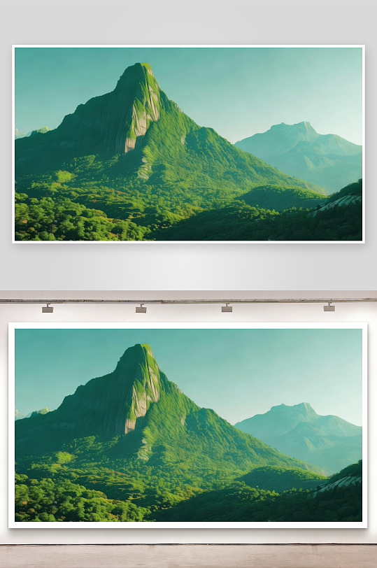 青山不老永远屹立不倒图片-众图网