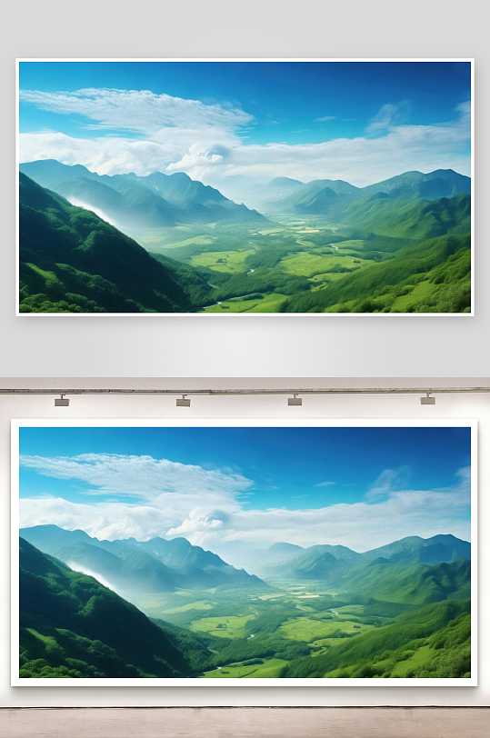 青山不语自有万种风情图片-众图网