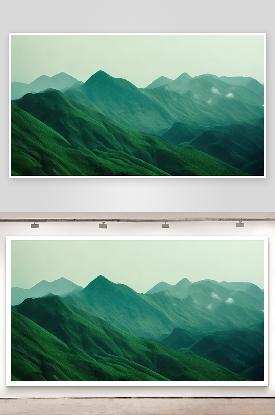 青山不语自有力量存在背景图-众图网