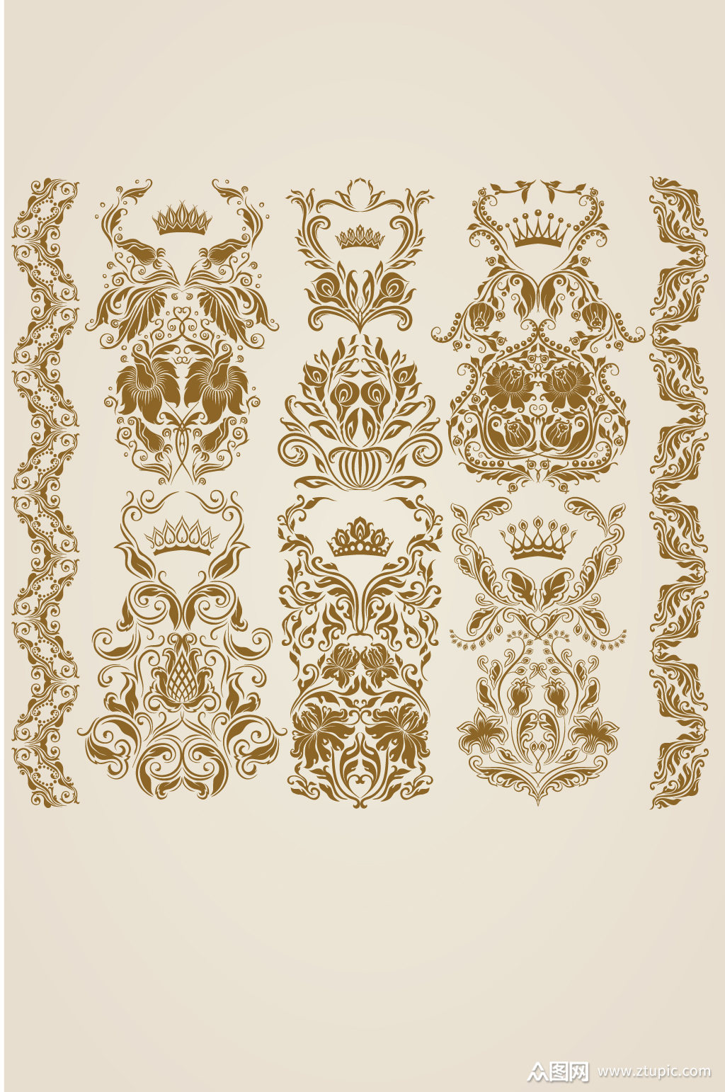 古典花纹精美花纹花纹模板下载-编号239247-众图网