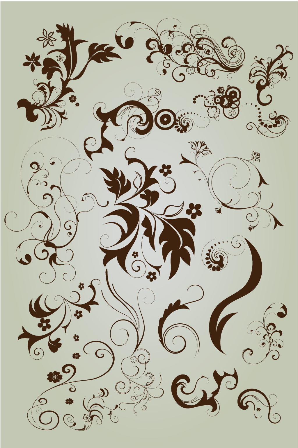 古典花纹精美花纹