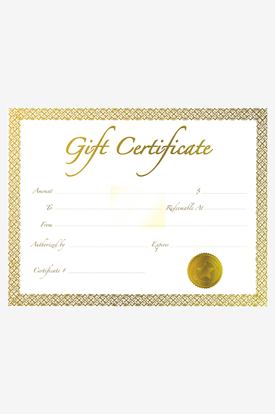 证书奖状创意设计矢量素材-众图网