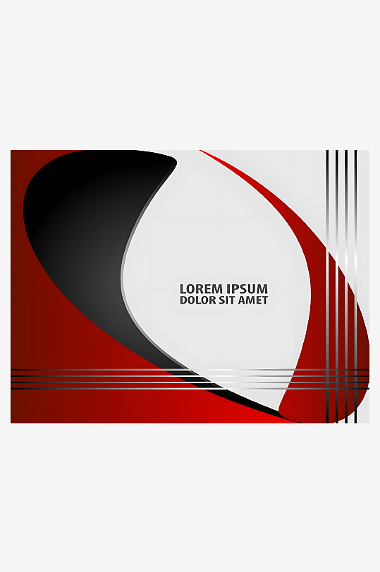 红色背景矢量创意设计素材-众图网