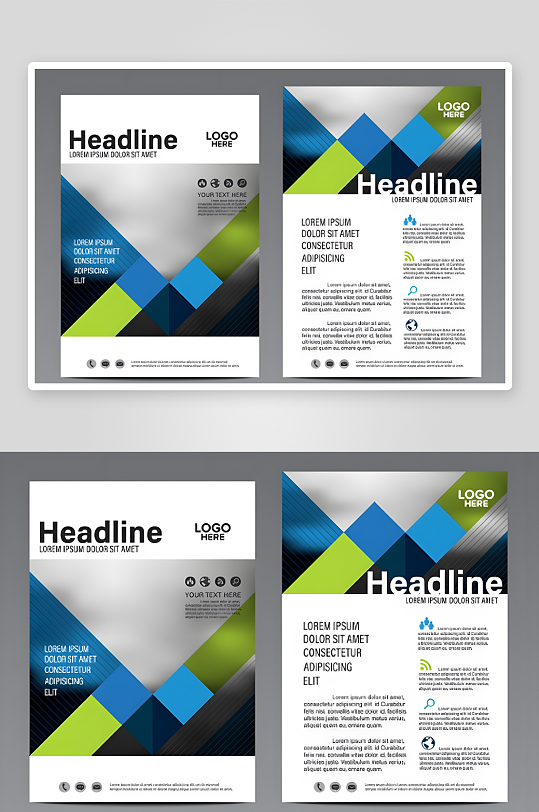 宣传单折页矢量创意设计素材-众图网