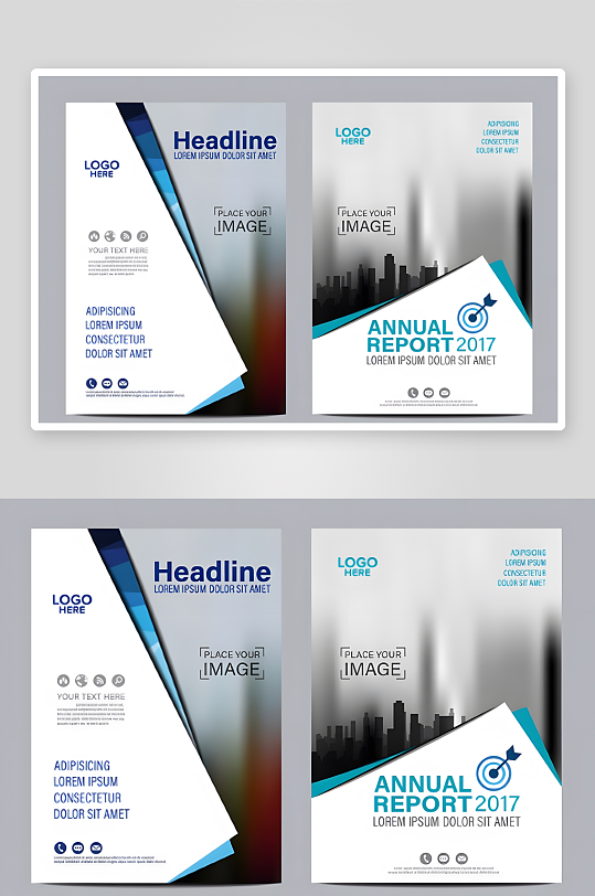 宣传单折页矢量创意设计素材-众图网