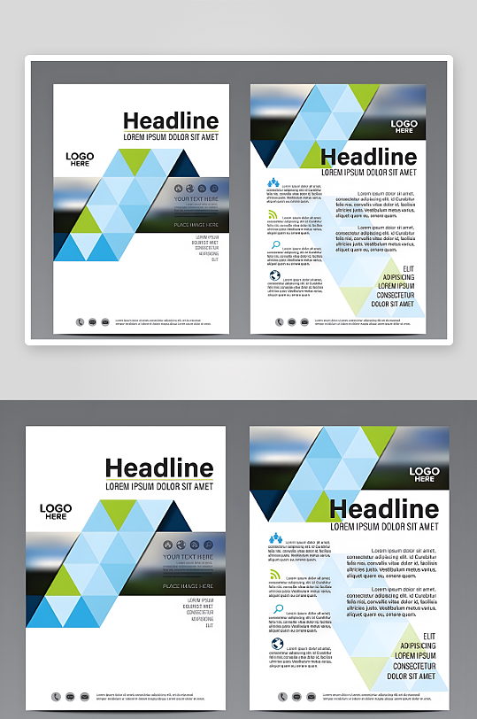 宣传单折页矢量创意设计素材-众图网