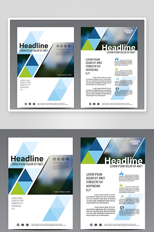 宣传单折页矢量创意设计素材-众图网