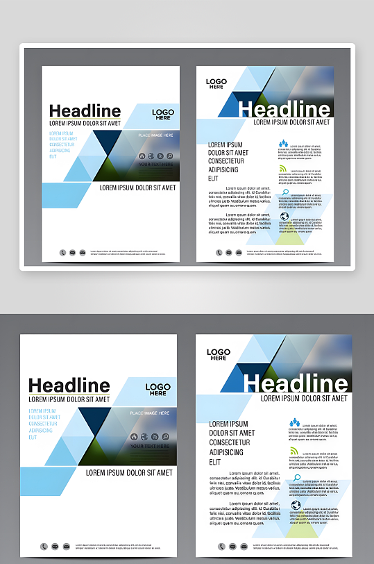 宣传单折页矢量创意设计素材-众图网