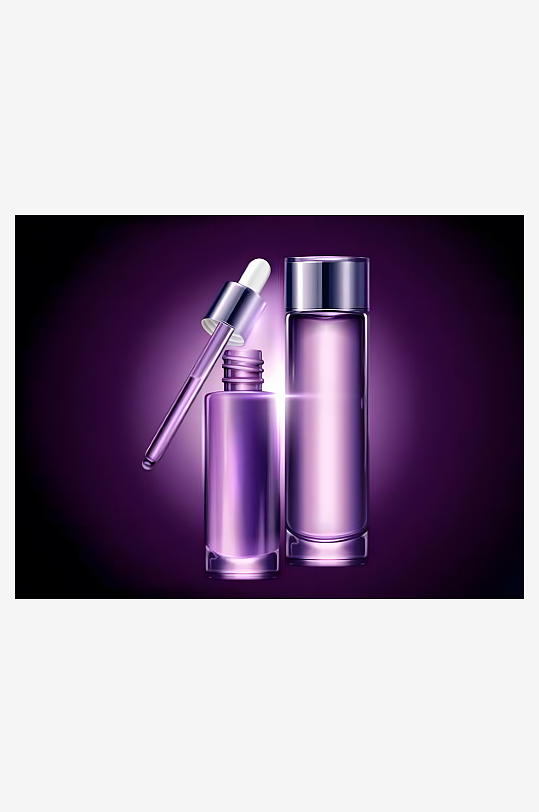 化妆品矢量创意设计素材-众图网