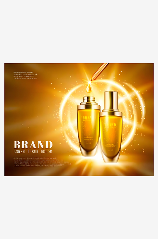 化妆品护肤品矢量创意设计素材-众图网