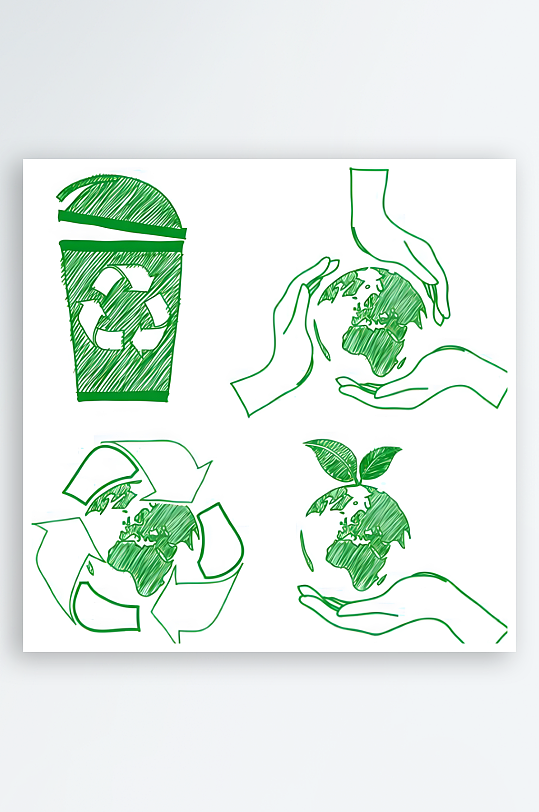 环保图标环保标志-众图网
