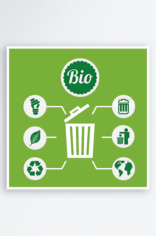 环保图标环保标志ECO-众图网