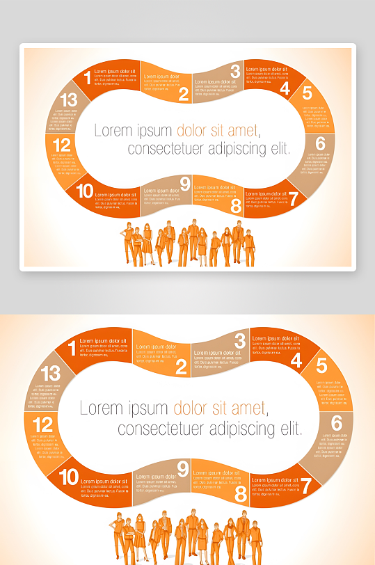 公司企业传单宣传页-众图网