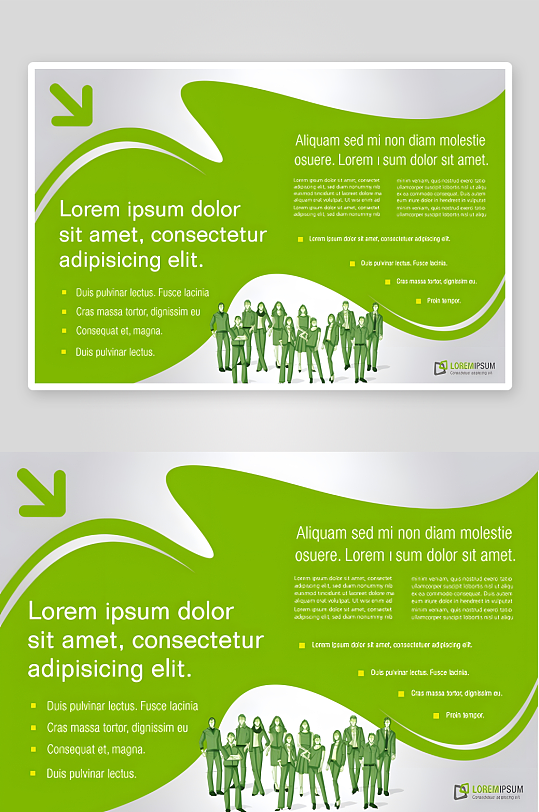 企业公司传单宣传页-众图网