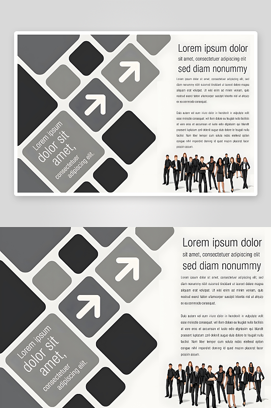 企业公司传单宣传页-众图网